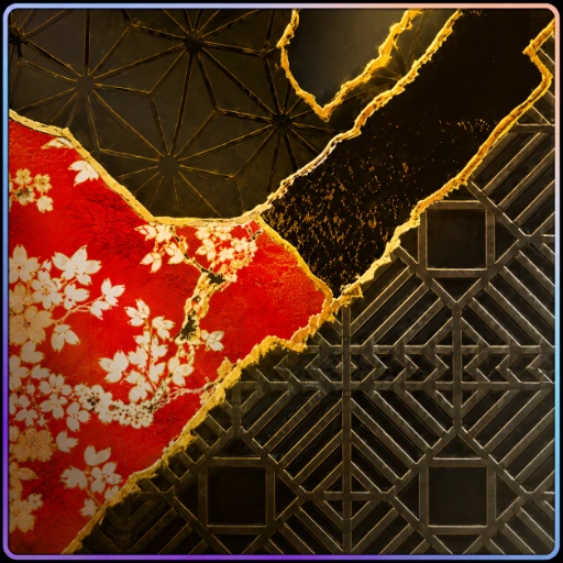 Gilded Ruin camo swatch from Modern Warfare 4