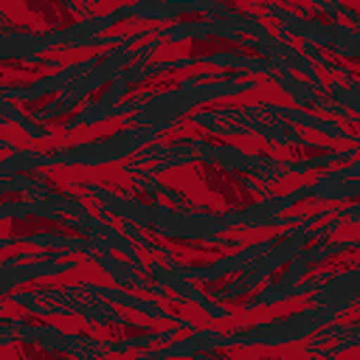 Red Tiger camo swatch from Modern Warfare 4