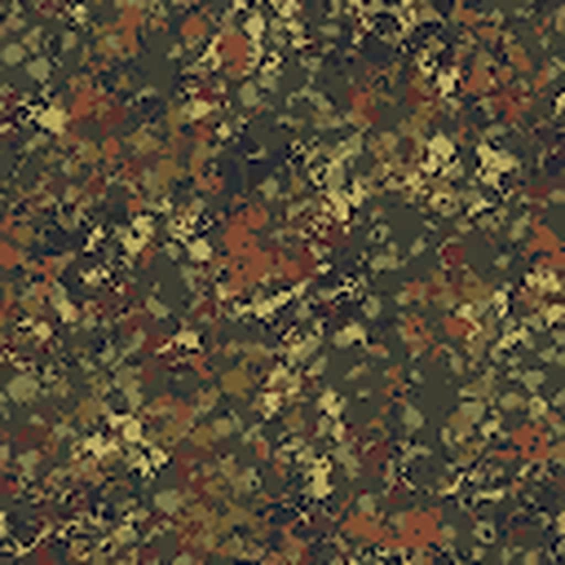 Thicket camo swatch from Modern Warfare 4
