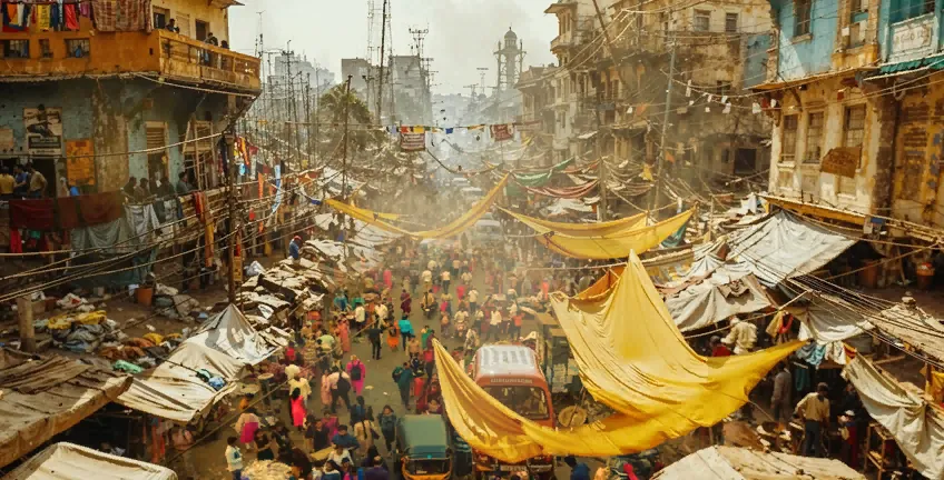 Mumbai residential map scenery in Modern Warfare 4