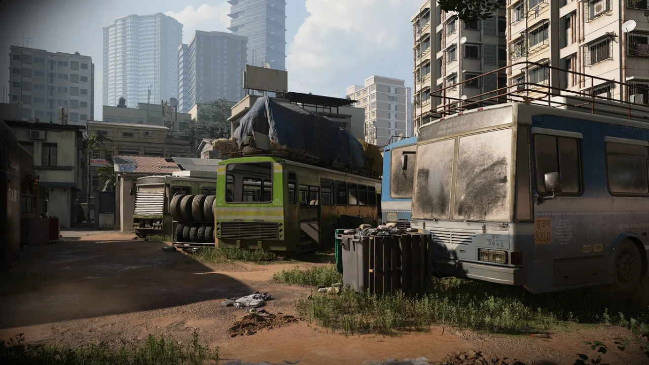 Overhead tactical view of the Transit 213 map in Modern Warfare 4