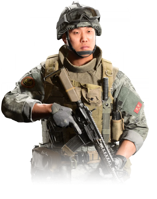 Cho operator portrait from Modern Warfare 4