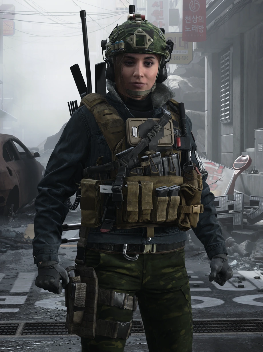 Dallas operator portrait from Modern Warfare 4