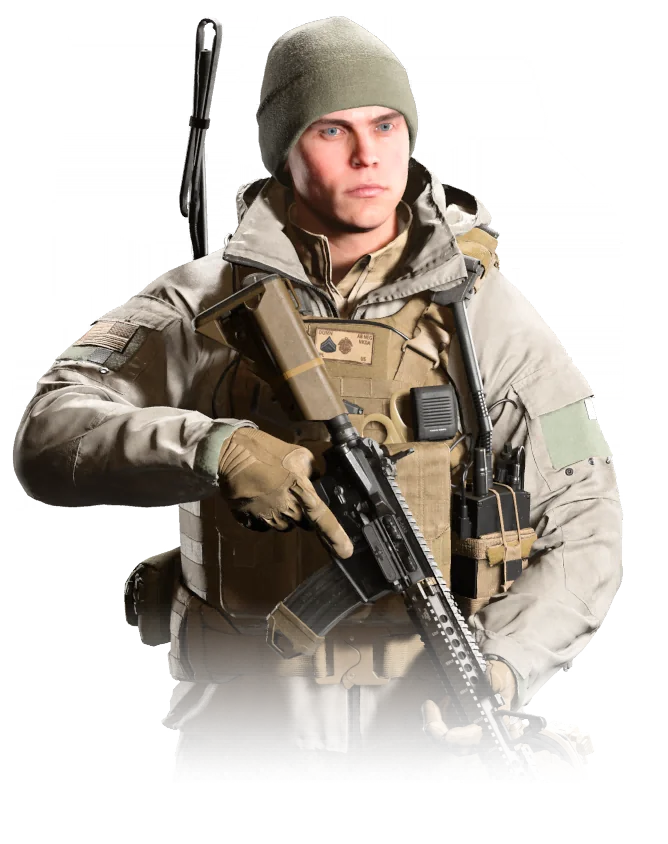 Dunn operator portrait from Modern Warfare 4