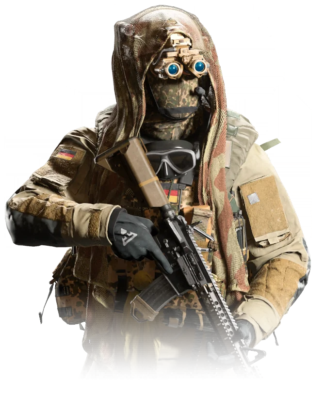 KSK Amphibious operator portrait from Modern Warfare 4