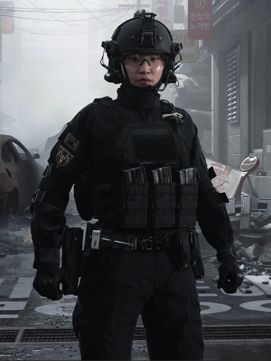 Min-Hee operator portrait from Modern Warfare 4