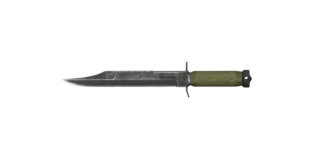 Combat Knife melee weapon render