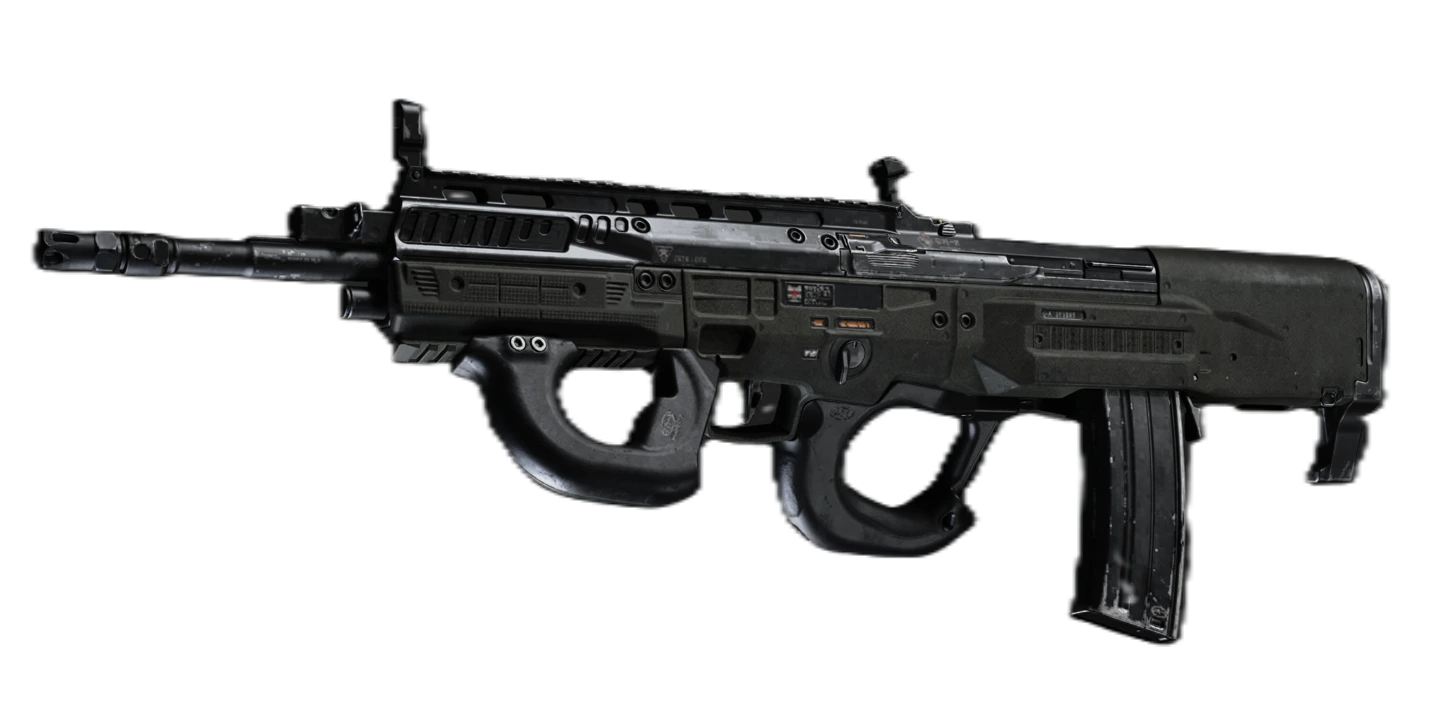 Hyeon Burst assault rifle render from Modern Warfare 4