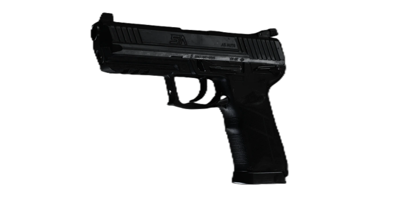 Krait P68 pistol render from Modern Warfare 4