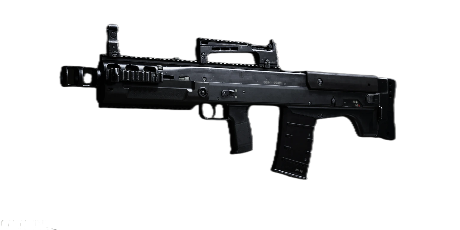 Oden assault rifle render from Modern Warfare 4
