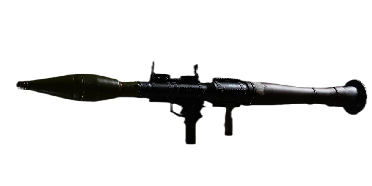 RPG-8 launcher render from Modern Warfare 4