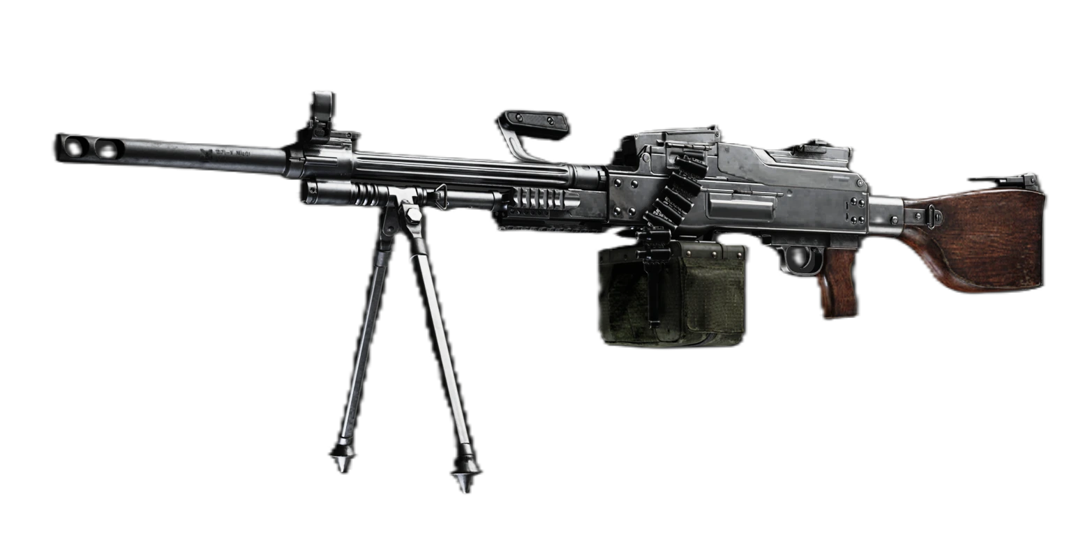 Type 73 light machine gun render from Modern Warfare 4